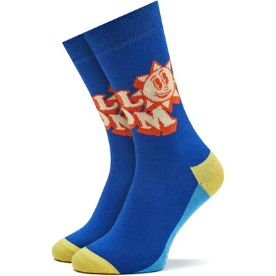 Happy Socks Чорапи дълги дамски Happy Socks P000500 Тъмносин (P000500)
