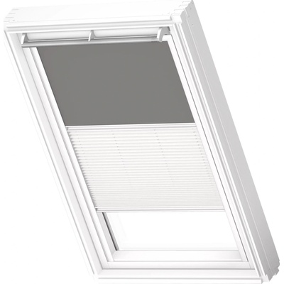 Velux DFD SWL 0705 šedá - bílá MK06, bílé lišty, Standard