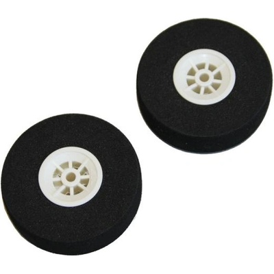 Super Flying Model Мъхово шаси колело плоско 57мм (2)