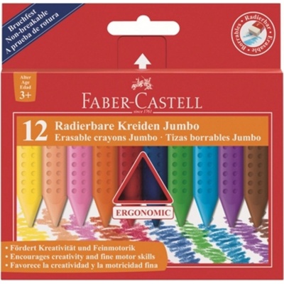 Faber Castell Voskovky Ergonomic JUMBO 12ks 122540