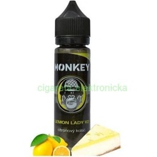 Monkey liquid LEMON LADY V2 citrónový koláč shake&vape 12ml