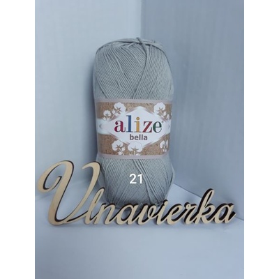 Alize Bella 021 sivá