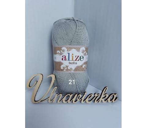 Alize Bella 021 sivá