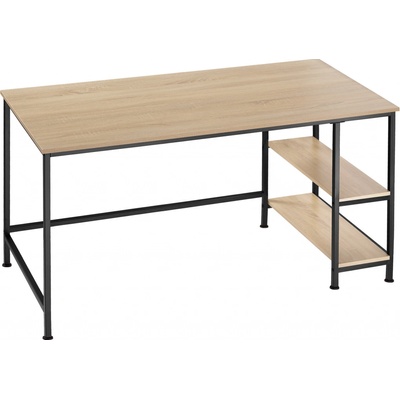 tectake 404424 Canton 120x60x75,5cm industrial svetlé drevo dub sonoma
