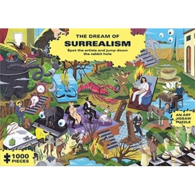 Jigsaw The Dream of Surrealism Art History B Van Den Broucke 1000 dílků