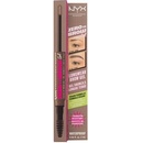 NYX Professional Makeup Zero To Brow Farebný gél na obočie 02 Ash Blonde 2 ml