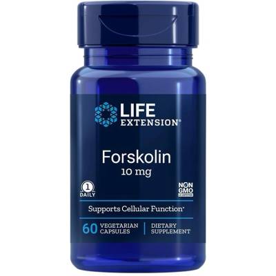 Life Extension Forskolin, 10 mg, 60 капсули, Life Extension (01544 LE)
