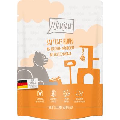 MjAMjAM Quetschie 24 x chutné hovädzie s dusenou tekvicou 300 g