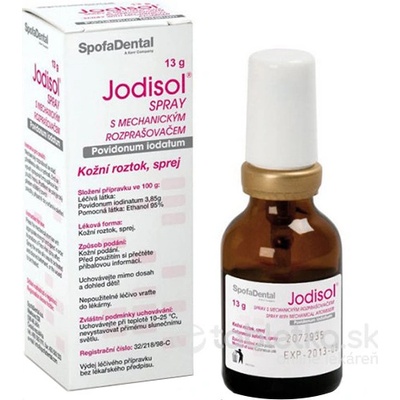 Jodisol spray s mech.rozp. drm.spr. 13 g