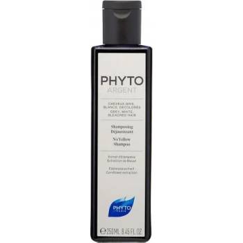 PHYTO Специализиран шампоан против пожълтяване на боядисани и бели коси , Phyto Phytoargent No Yellow Shampoo 250ml