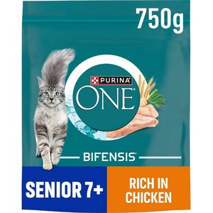 PURINA ONE Bifensis Senior 7+ пиле 750 г