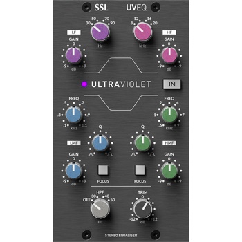 Solid State Logic 500-Series Ultraviolet Stereo EQ Еквалайзер (500-SERIES-ULTRAVIOLETSTEREOEQ)