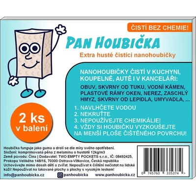 PÁN HUBIČKA NANO HUBIČKY DUOPACK