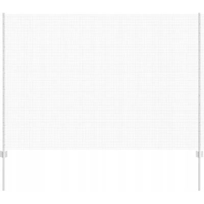 Oplocení ze svařovaného drátu s 10 sloupky 1,5x10 m z oceli