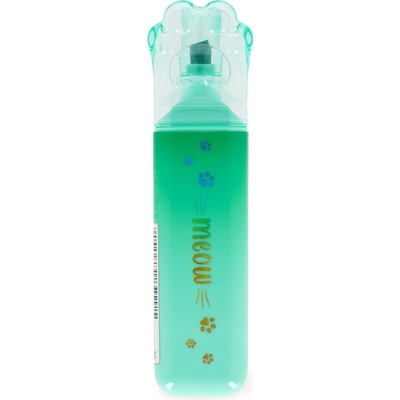 Legami zvýrazňovač Meow Highlighters, Mačka / Labka - zelená