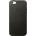 Apple Оригинален гръб Leather за Apple iPhone 5/SE - Черен