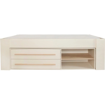 Roba Бежово детско легло 90x200 cm с място за съхранение без ламелно дъно Captain - Roba (878100CM-12)