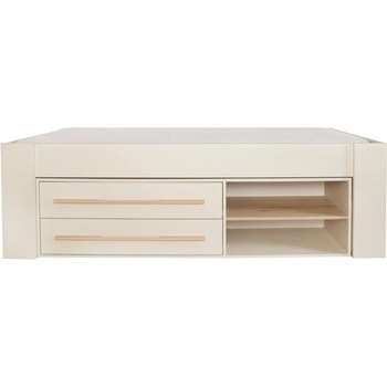 Roba Бежово детско легло 90x200 cm с място за съхранение без ламелно дъно Captain - Roba (878100CM-12)