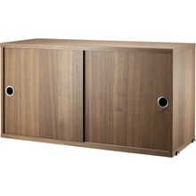 String Cabinet With Sliding Doors 78 x 30
