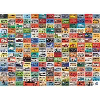 Eurographics Volkswagon Groovy Bus 1000 dielov
