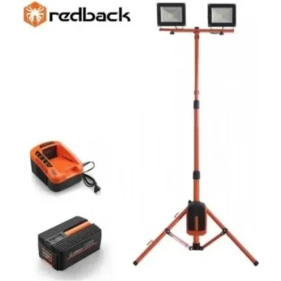 Redback Акумулаторна работна LED лампа със стойка Redback ED40+EP40+EC20, 2x20W (ADVANCEDED40)