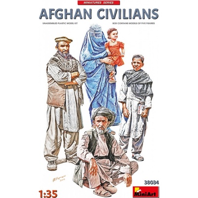 MiniArt Afghan Civilians 1:35