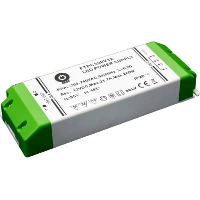 Plastický zdroj POS pro LED výkonný FTPC-C2 12V - 260W