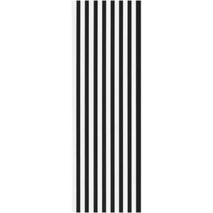 Marbet Woodline черно/бяло 270x40 см ребрени панели (53615642105)