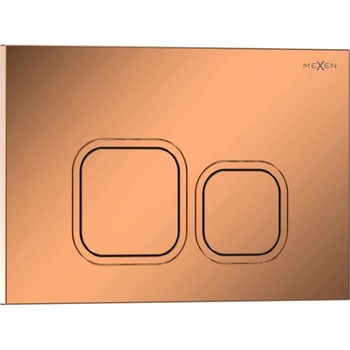 Mexen Tex 03 бутон за промиване, розово злато гланц - 6103-09 (6103-09)
