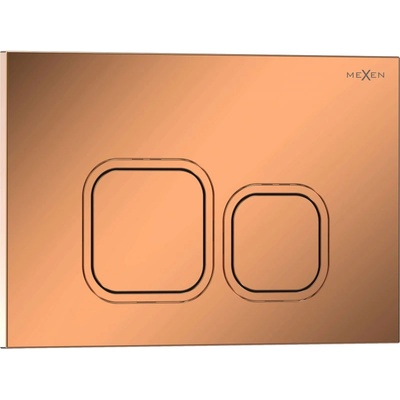 Mexen Tex 03 бутон за промиване, розово злато гланц - 6103-09 (6103-09)