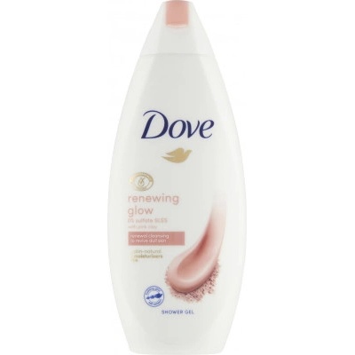Dove Renewing Glow Pink Clay sprchový gel 250 ml