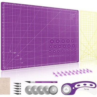 Texi Подложка за рязане 60 x 45 cm Purple (TEXI CRAFT PURPLE 60X45)