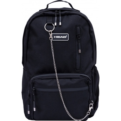 HEAD Ученическа раница Head - С верижка, Черна (AS502024124)