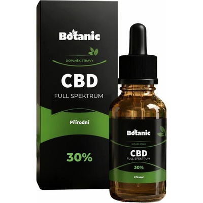 Botanic CBD Full Spektrum olej 30% přírodní 10 ml