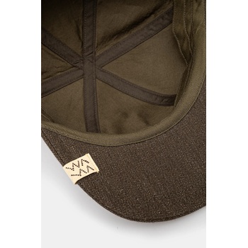 Visvim Вълнена шапка с козирка Visvim Honus Cap (125103003011)