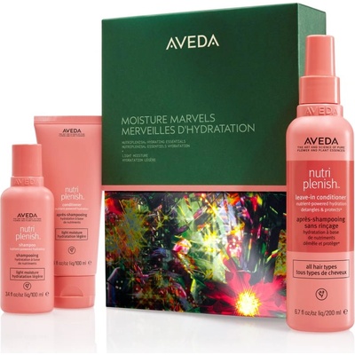 Aveda Holiday Moisture Marvels: Nutriplenish Hydrating Essentials Light коледен подаръчен комплект За коса