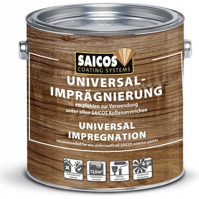SAICOS Impregnace na dřevo PROTI HOUBÁM A HMYZU 9004 2,5L