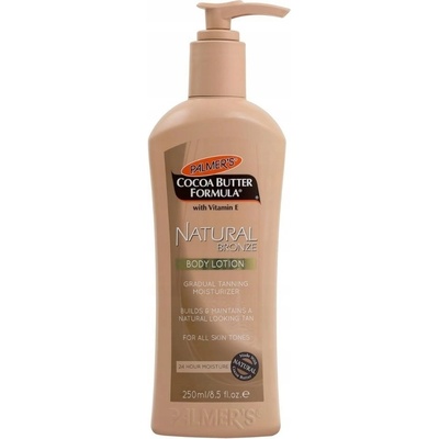Palmer's Hand & Body samoopaľovací telový krém pre postupné opálenie Cocoa Butter Formula (Natural Bronze Body Lotion, Gradual Tanning Moisturizer, Builds & Maintains a Natural Looking Tan) 250 ml