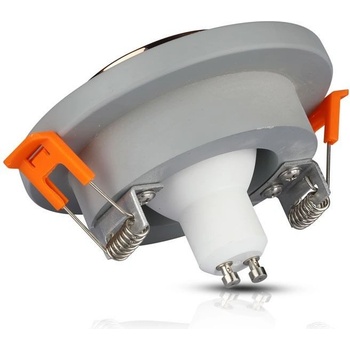 Image 1 of V-TAC gu10 Гипсова Отливка Сива Кръг Розово Златен Ринг - 3124 (3124)