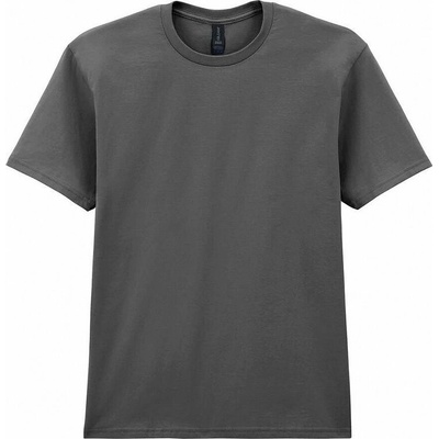 Gildan pánské triko Softstyle Midweight uhlová šedé