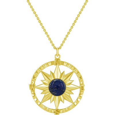 Eppi Lapis lazuli v zlatom kompasu Vespucci P38160