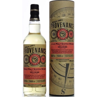 Provenance Dailuaine Single Malt Scotch Whisky 10y 46% 0,7 l (tuba)