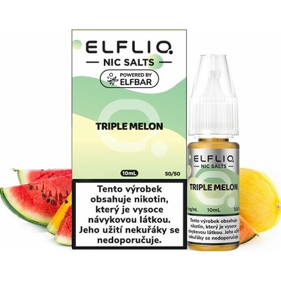 Elf Bar Elfliq Salt Triple Melon 3 x 10 ml 20 mg