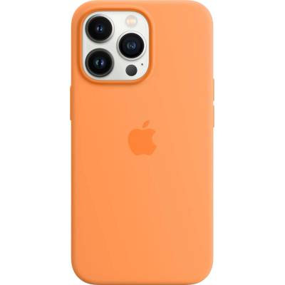 Apple Оригинален гръб Apple Silicone Magsafe Cover за iPhone 13 Pro - Marigold MM2D3ZM/A