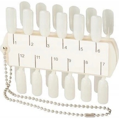 Allepaznokcie Vzorkovník farieb na koliesku béžový