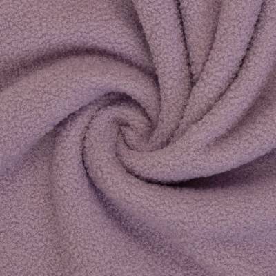 Teddy bouclé fleece - levandulová 643