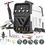 STAHLWERK Заваръчен апарат stahlwerk ac/dc tig 200 cut st/ 200a (6920) Заваръчен апарат