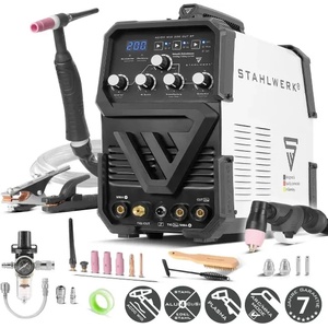 STAHLWERK Заваръчен апарат stahlwerk ac/dc tig 200 cut st/ 200a (6920) Заваръчен апарат