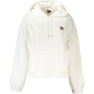 Tommy Hilfiger Дамски суитшърт без цип tommy hilfiger, Размер xl, Цвят Бяло (dw0dw19414_biybl)