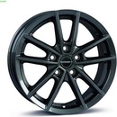 Borbet W 6x15 5x100 ET43 mistral anthracite gloss